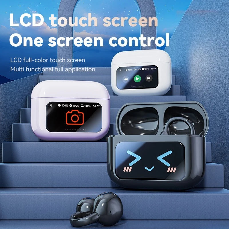 New AI BT Earphone Translation into 144 Languages Wireless Bluetooth Headphone Smart Voice Real Time Headset for Travel Work