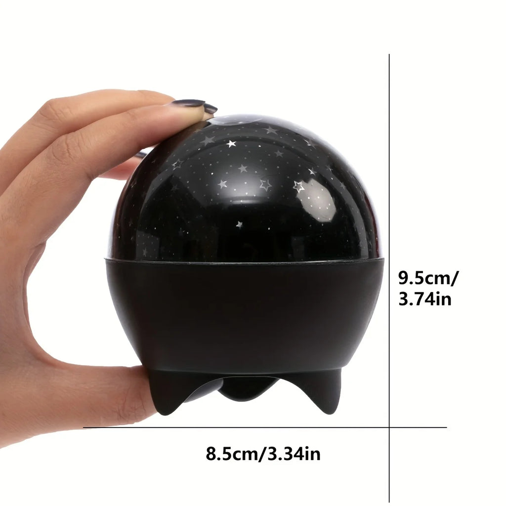 LED Starry Sky Projector Light Stars and Moon Projection 7 Modes Night Light USB Powered for Kids Room Party Decor Holiday Gifts