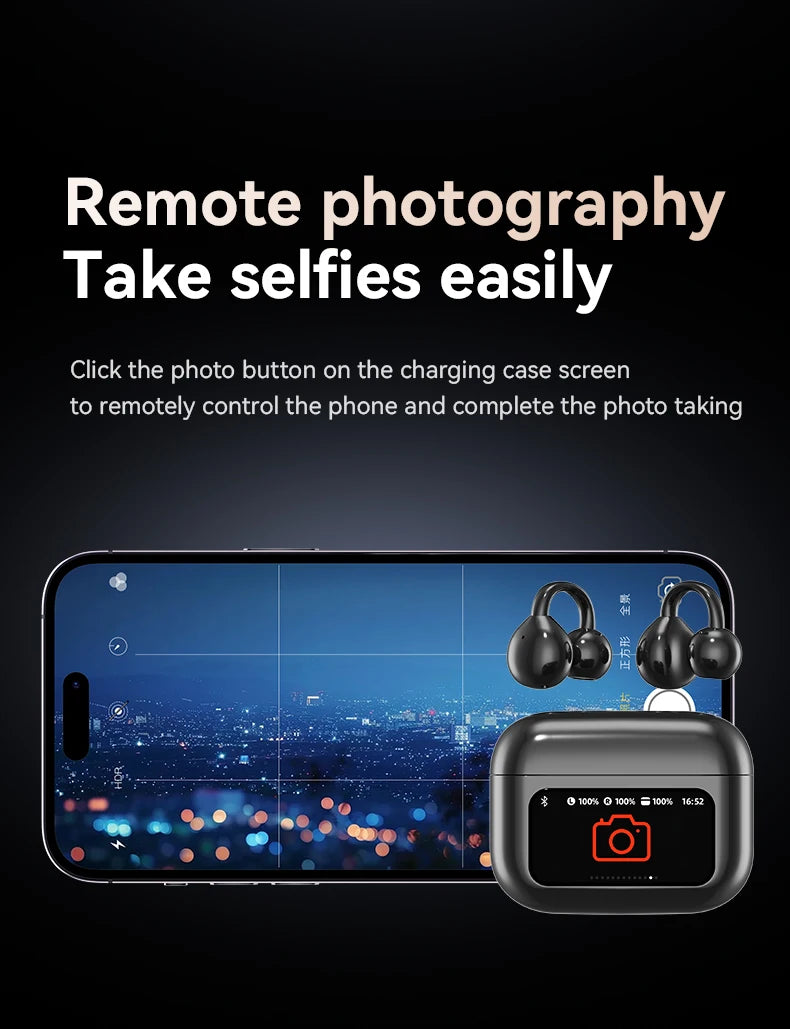 New AI BT Earphone Translation into 144 Languages Wireless Bluetooth Headphone Smart Voice Real Time Headset for Travel Work