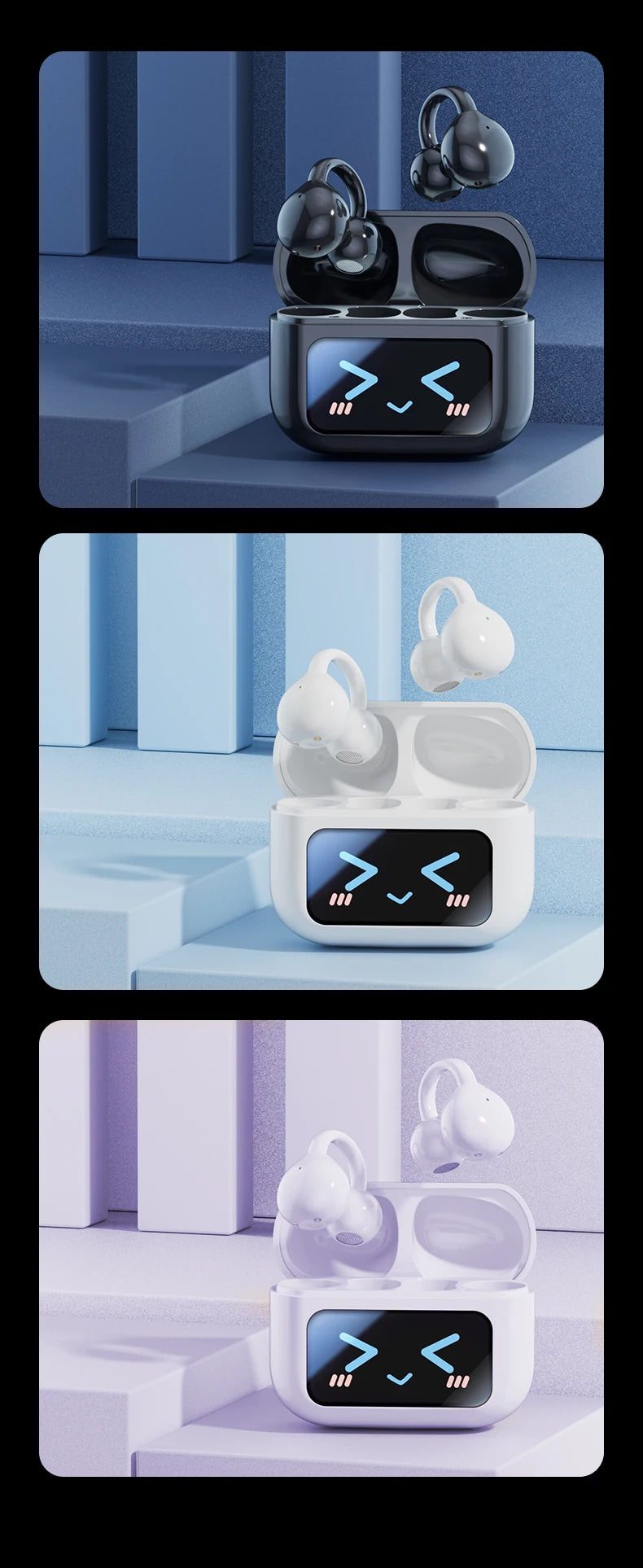 New AI BT Earphone Translation into 144 Languages Wireless Bluetooth Headphone Smart Voice Real Time Headset for Travel Work